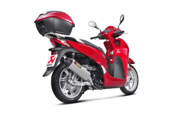 Akrapovic Slip-on Line RVS Einddemper met E-keur Honda SH300i 2016 > 2020